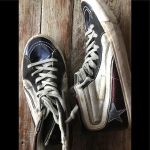 Authentic Golden Goose slide sneakers